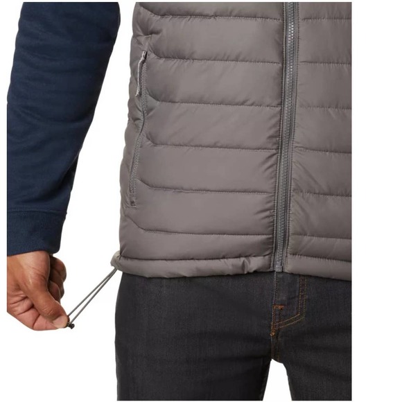 NWT Columbia Powder Lite Vest Gray Size Large - Picture 3 of 10